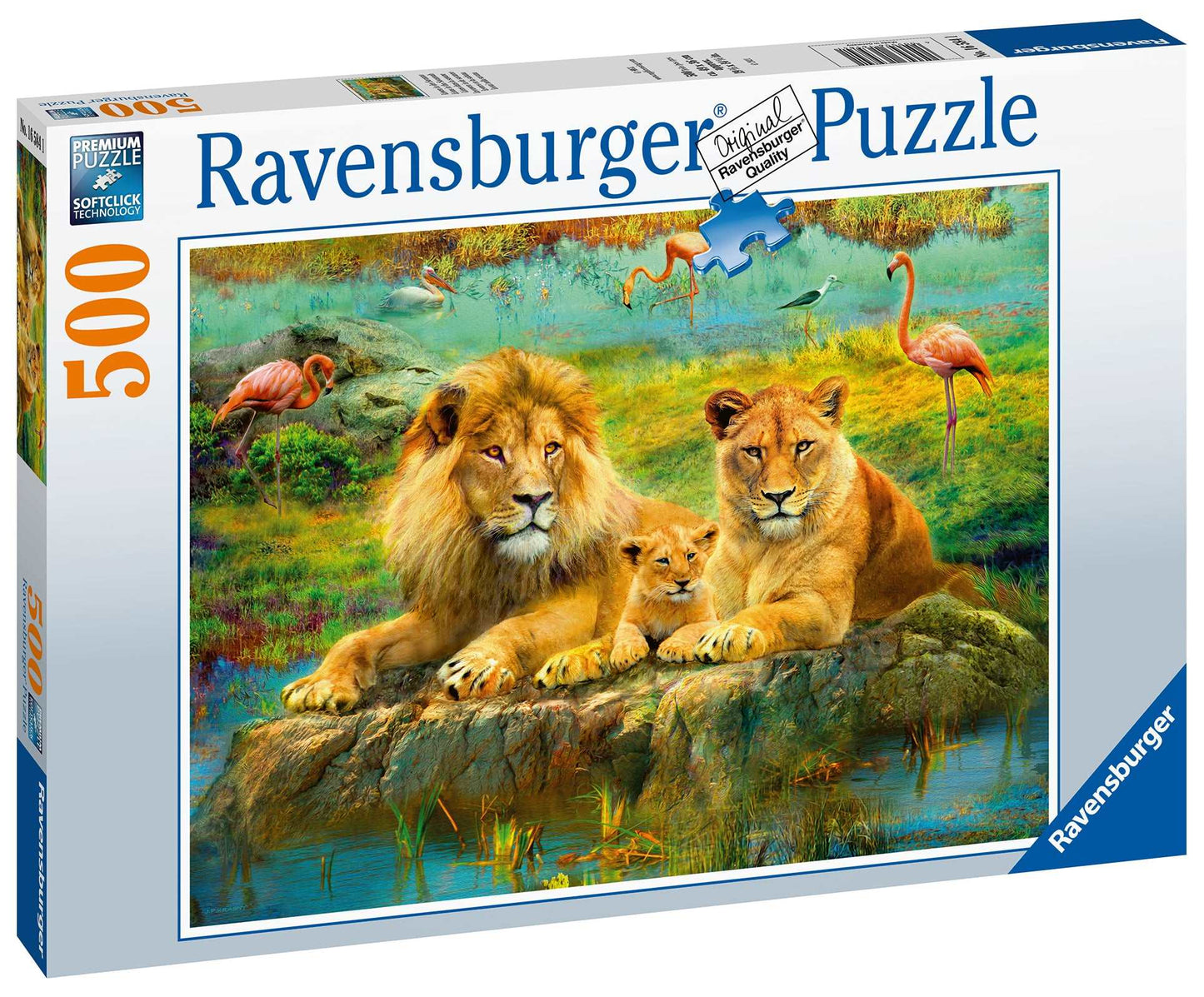 Ravensburger 500pc Jigsaw Puzzle Lions in the Savannah
