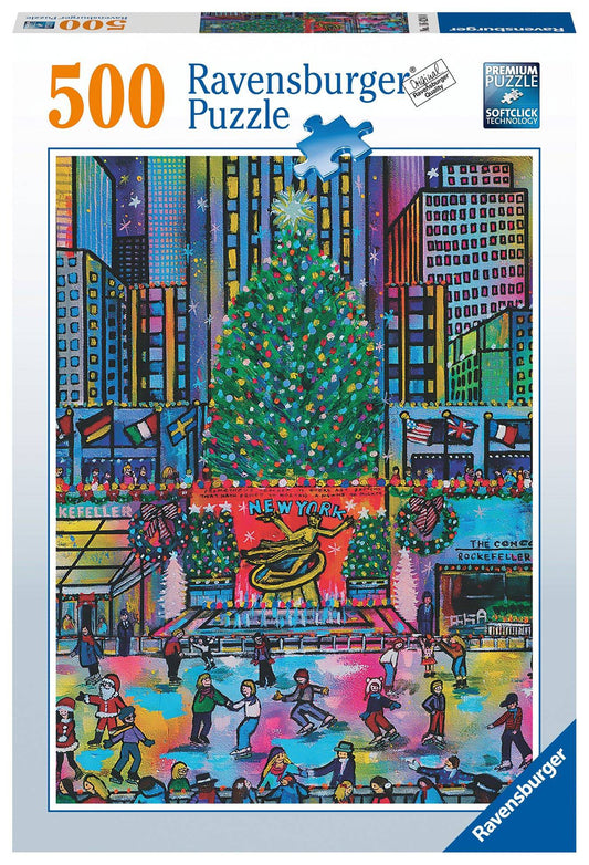 Ravensburger 500pc Jigsaw Puzzle Rockerfeller Christmas