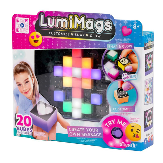 SILVERLIT Lumimags interactive magnetic light board for creative play