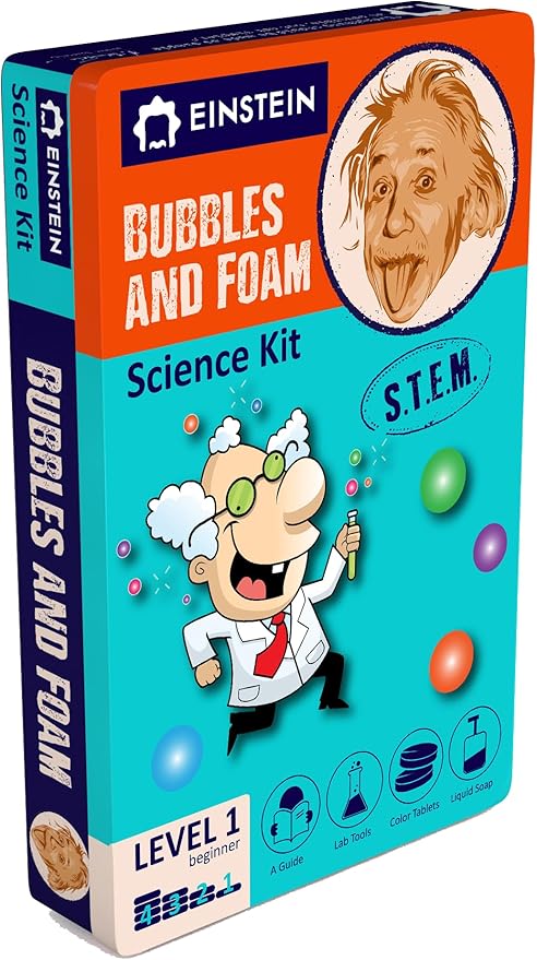 Einstein Bubbles and Foam Science Kit