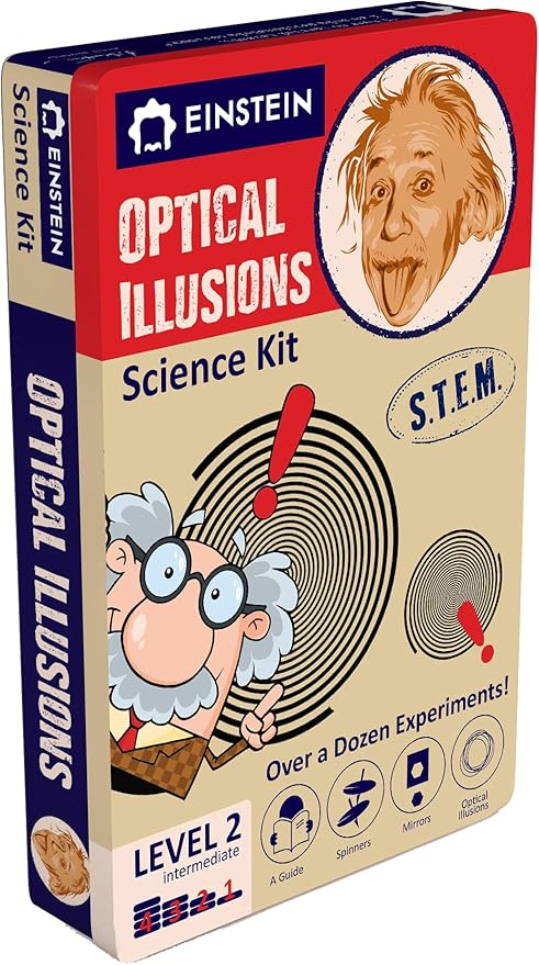 Einstein Optical Illusions Science Kit