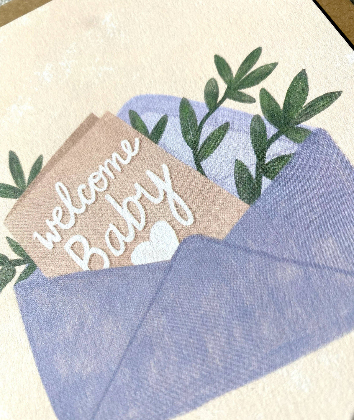Lauren Sissons Welcome Baby Card