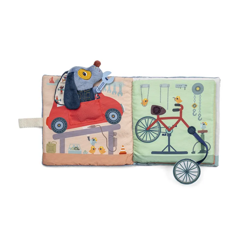 Lilliputiens Jules Dog Garage Book