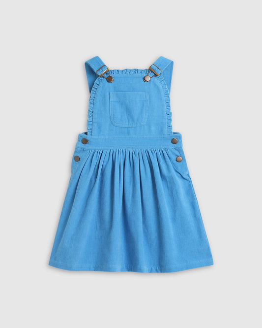 Alex & Ant Ellie Pinafore Dress in Sky Blue