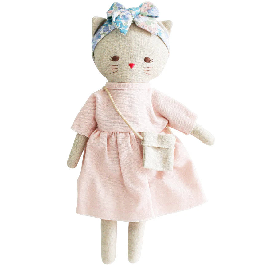 Alimrose Mini Lily Kitten Pink Linen