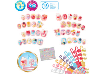 Aquabeads Nail Refill Kit Hearts