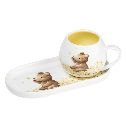 Ashdene Little Darlings Baby Bear Mug & Plate Set