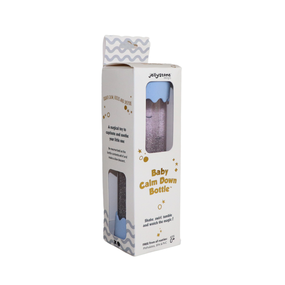Baby Calm Down Bottles: Soft Blue