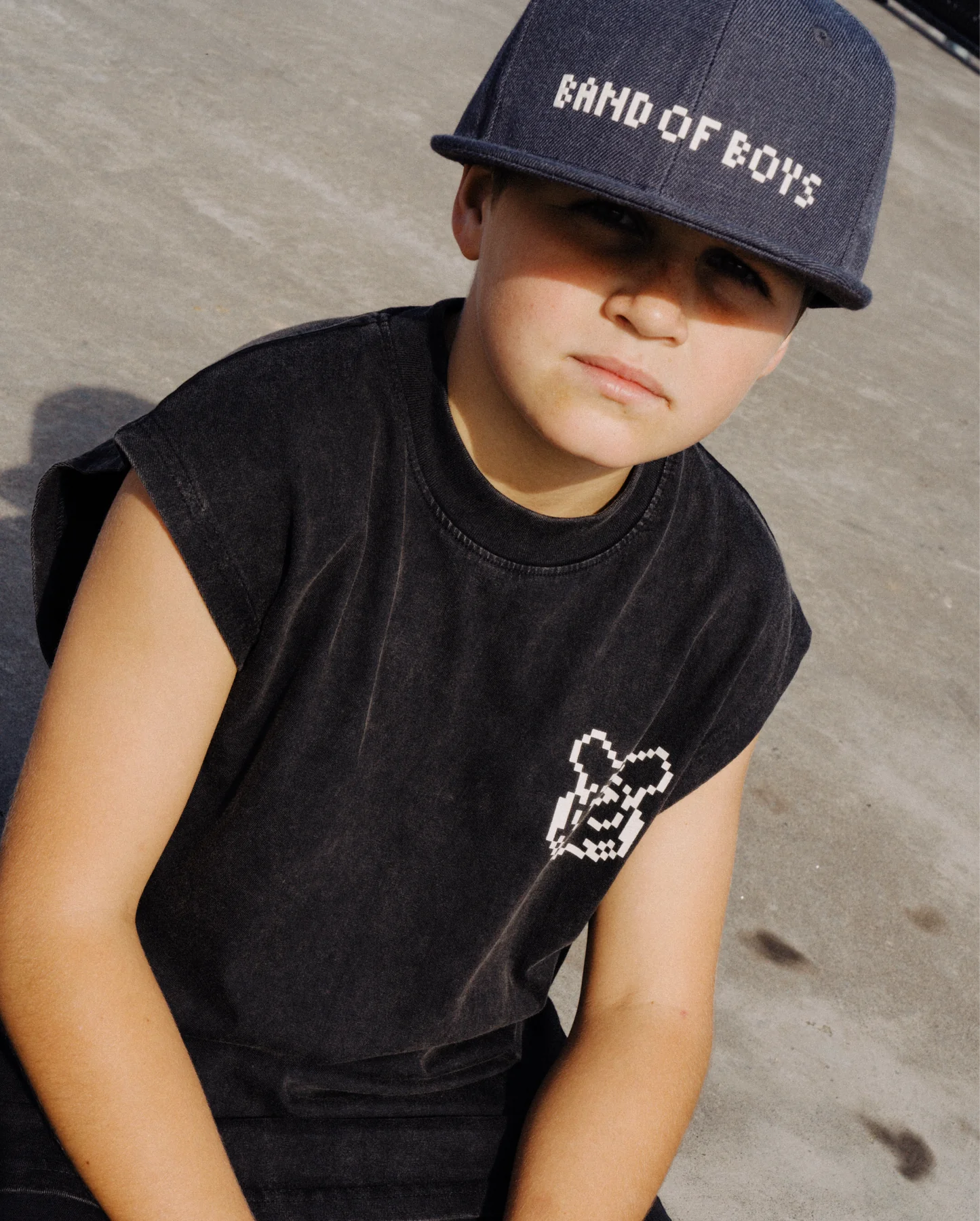 Band Of Boys Black Gamer Tank Top