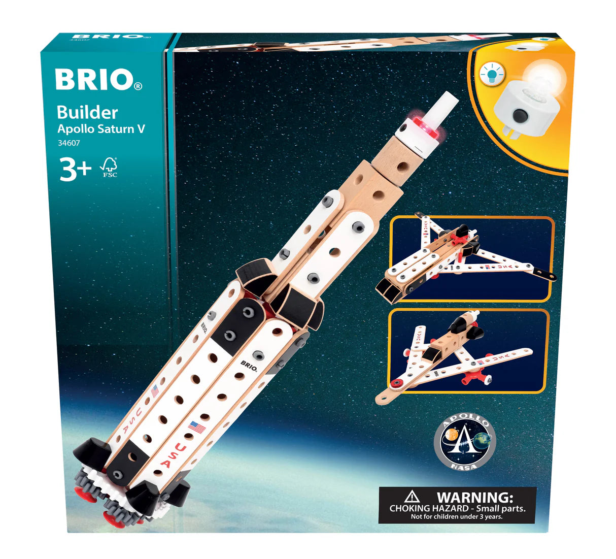 BRIO Builder Apollo Saturn V 91pc