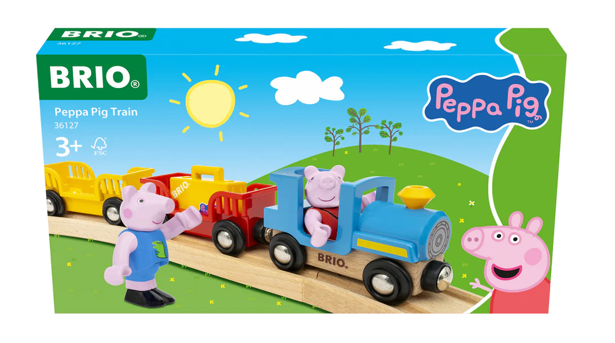 BRIO Peppa Pig Train 6pc