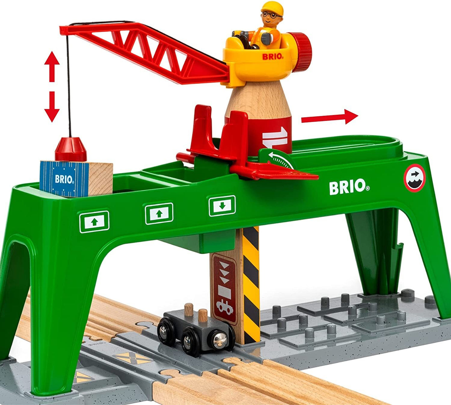 BRIO Container Crane 6 pieces
