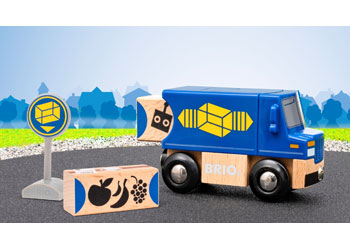 BRIO Delivery Truck 5pc