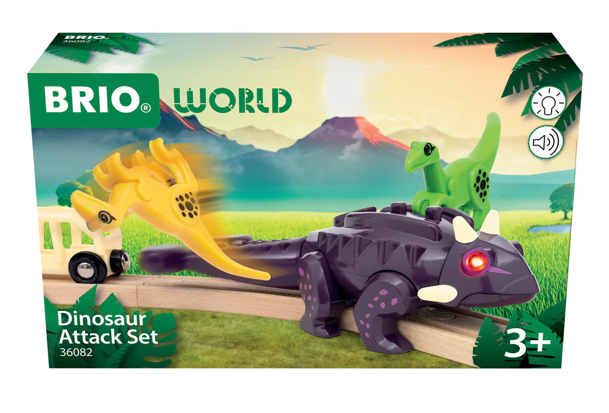 BRIO Dinosaur Attack Set 4 pieces
