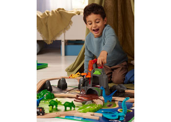 BRIO Dinosaur Deluxe Train Set 45pc