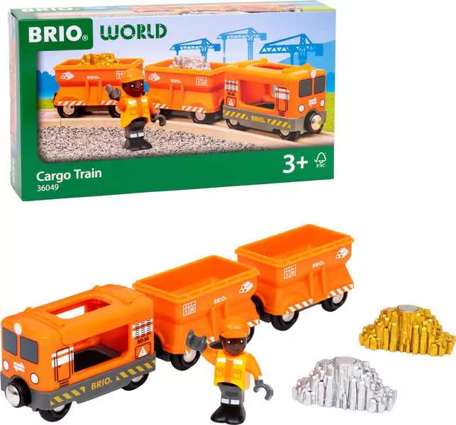 BRIO Gold Cargo Train
