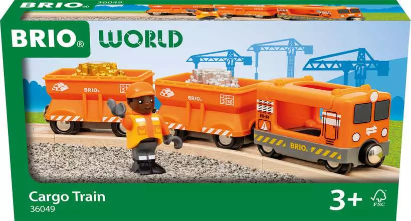 BRIO Gold Cargo Train