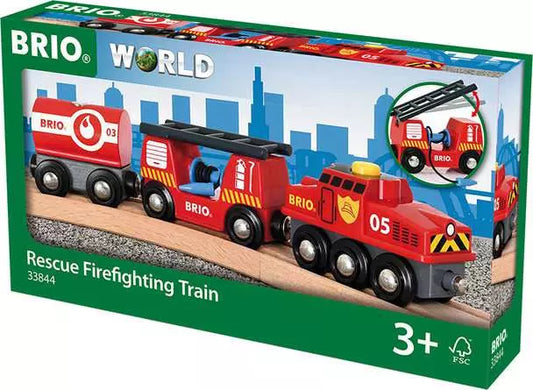 BRIO Rescue Firefighting Train