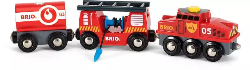 BRIO Rescue Firefighting Train