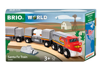 BRIO Santa Fe Train