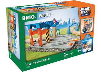 BRIO Smart Tech Train Service Station