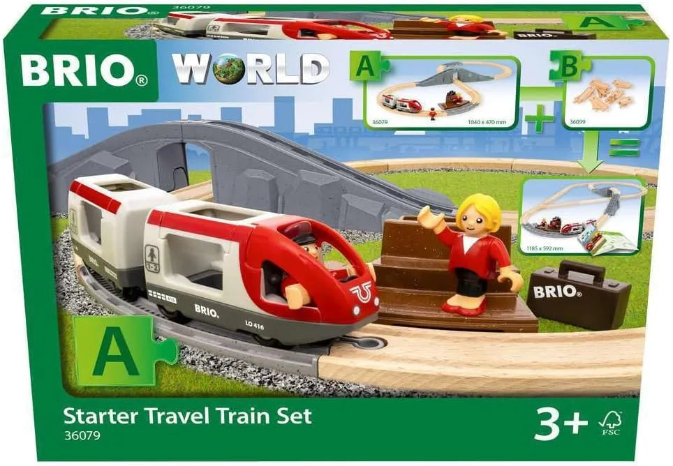 BRIO Starter Travel Train Set 22 pieces