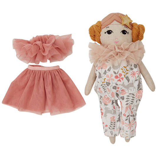 byAstrup Fabric Doll Estelle with Additional Clothes
