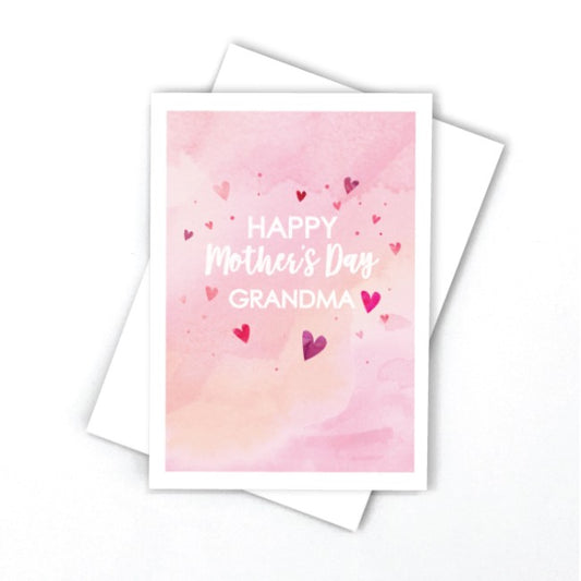 Candle Bark Creations Watercolour Nanna Gift Card