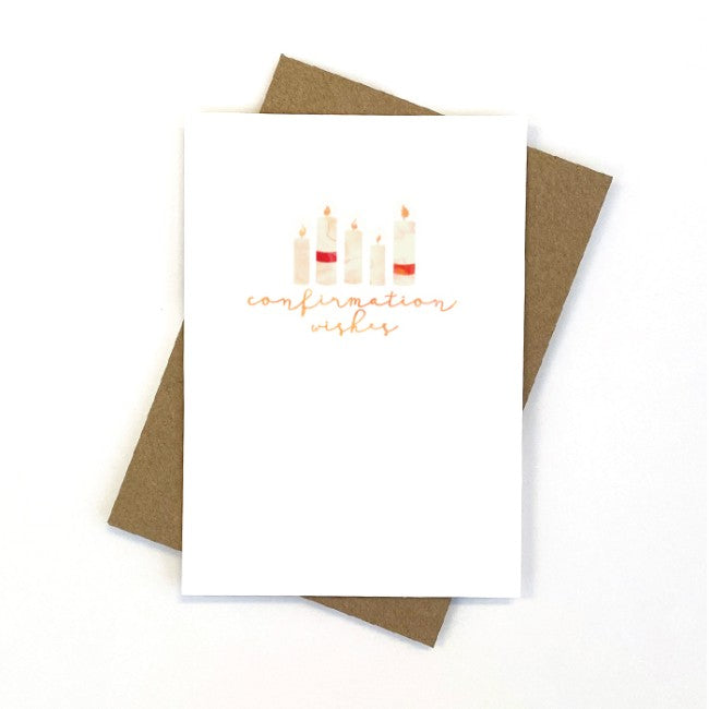 Candle Bark Creations Confirmation Wishes Gift Card