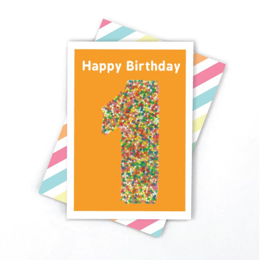 Candle Bark Creations First Birthday Freckles Gift Card