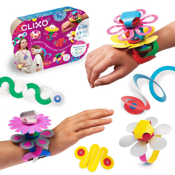 Clixo Magnetic Toy 28pc Jewelry Pack