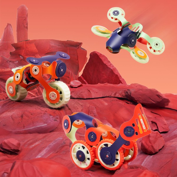 Clixo Magnetic Toy 30pc Mars Rover
