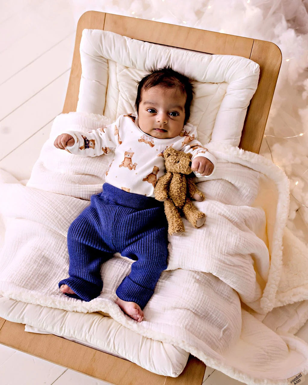 Confetti Kidz Long Sleeve Bodysuit Mr Ted