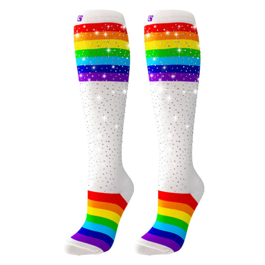 Crazy Socks Diamond Rainbow
