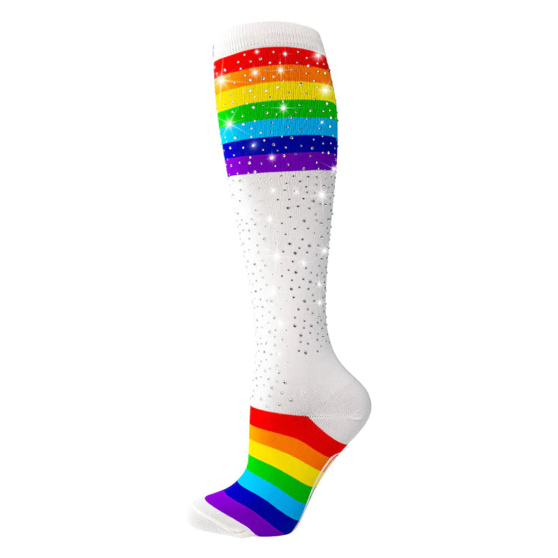 Crazy Socks Diamond Rainbow