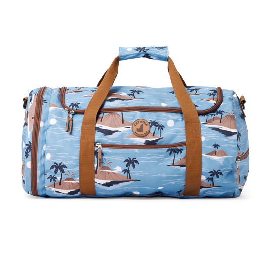Crywolf Packable Duffle Blue Lost Island
