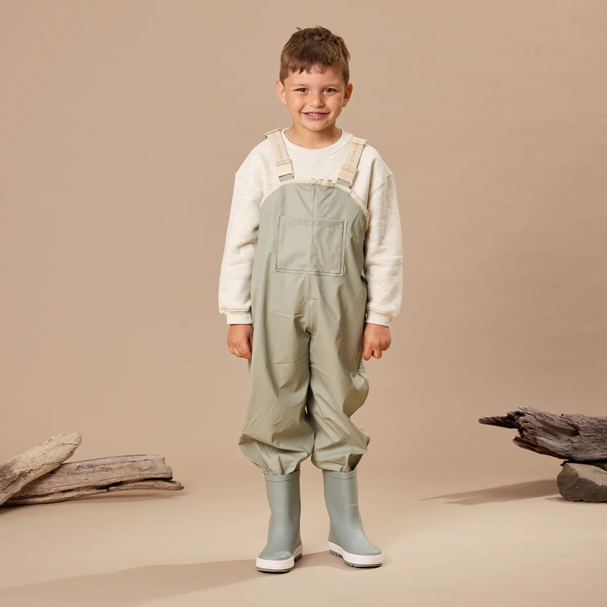 Crywolf Rain Overalls Moss