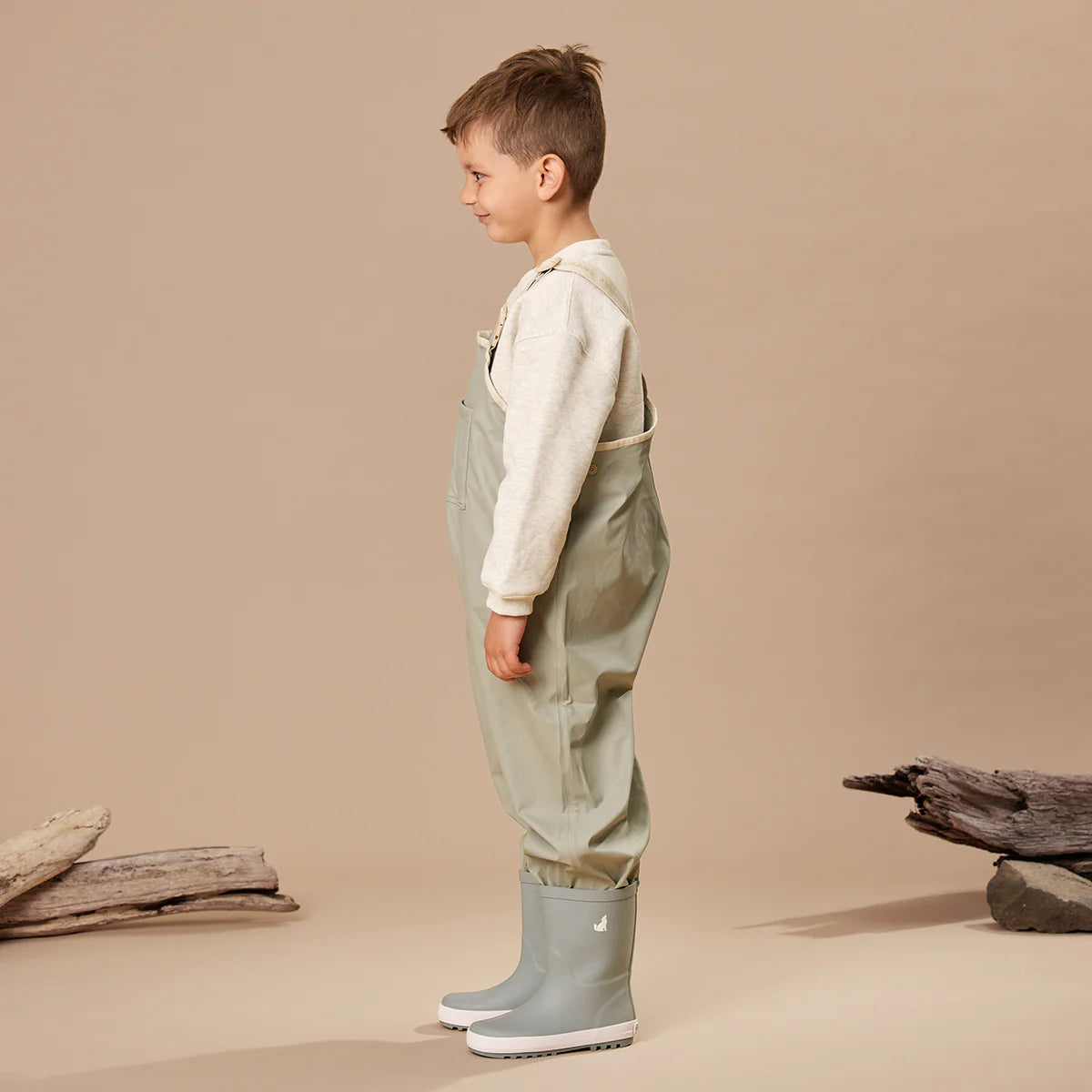 Crywolf Rain Overalls Moss