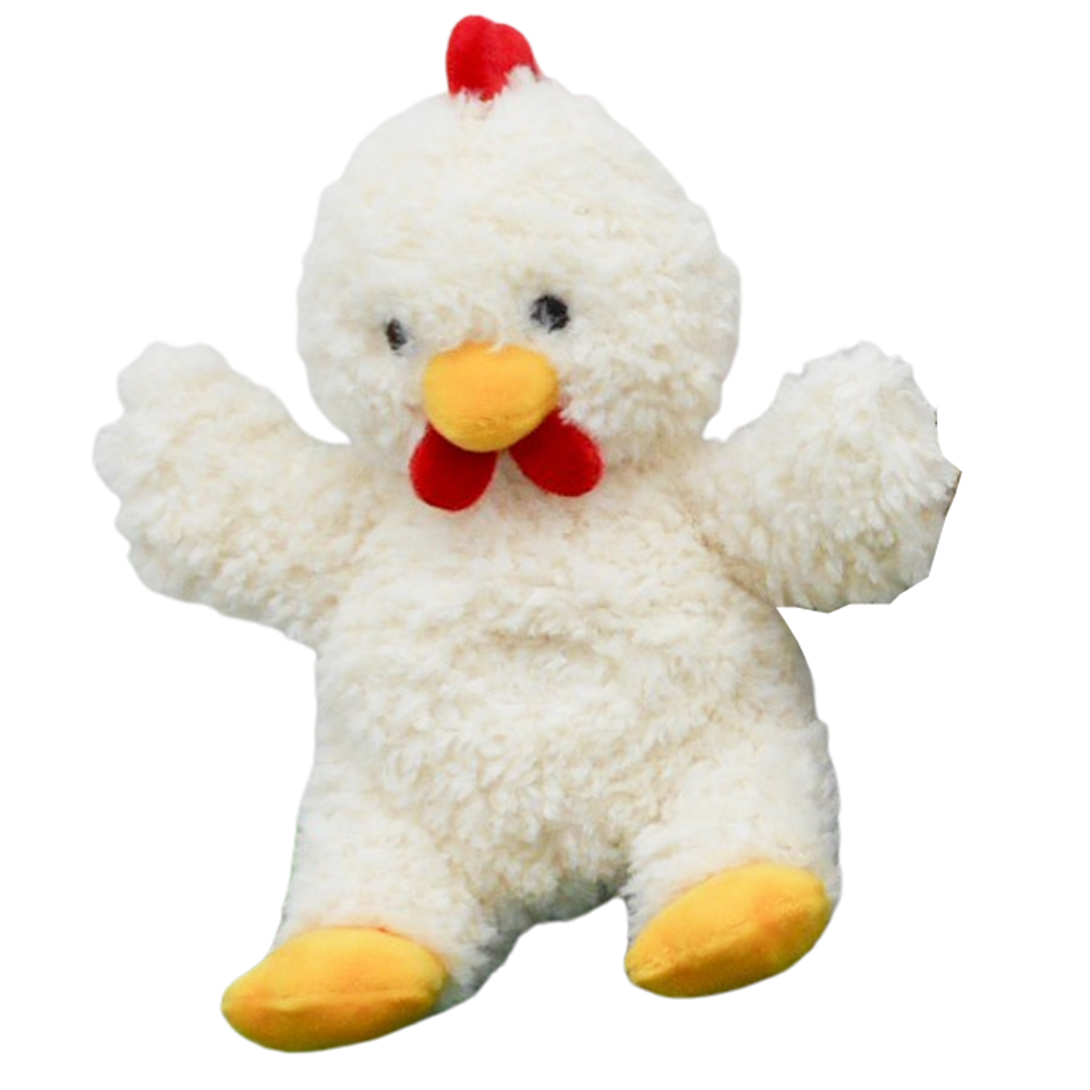 Curly Chicken Soft Toy