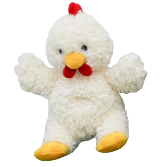 Curly Chicken Soft Toy