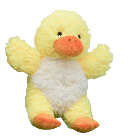 Curly Duck Soft Toy