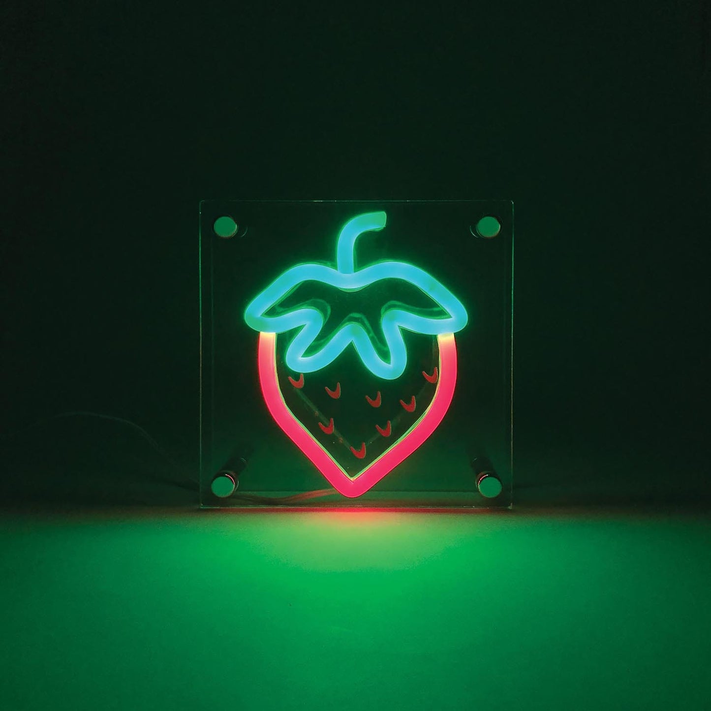 Discovery Zone Strawberry Acrylic Light