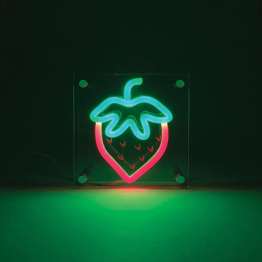 Discovery Zone Strawberry Acrylic Light