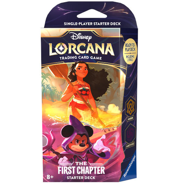 Disney Lorcana The First Chapter Starter Deck Amber & Amethyst