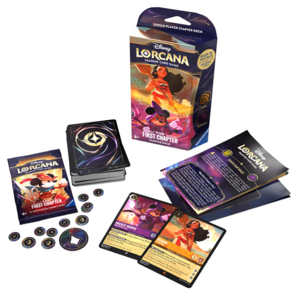 Disney Lorcana The First Chapter Starter Deck Amber & Amethyst