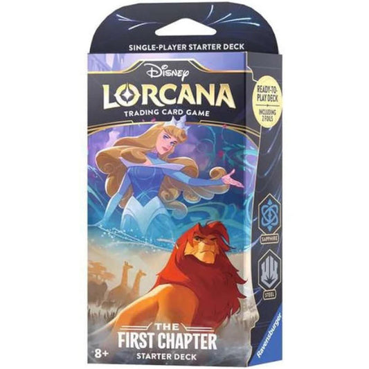 Disney Lorcana The First Chapter Starter Deck Sapphire & Steel