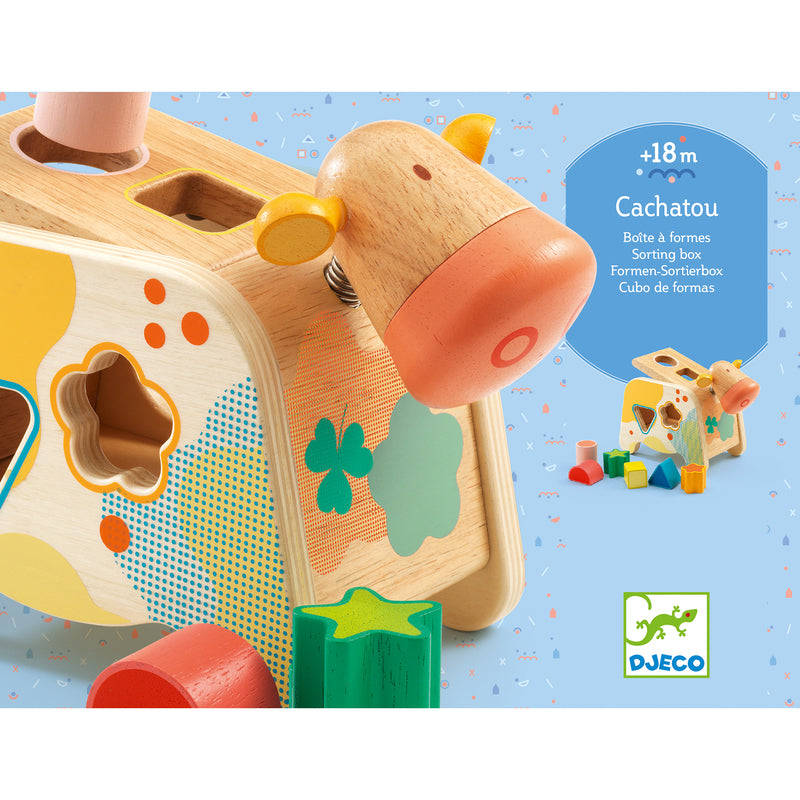 Djeco Maggie Wooden Shape Sorter