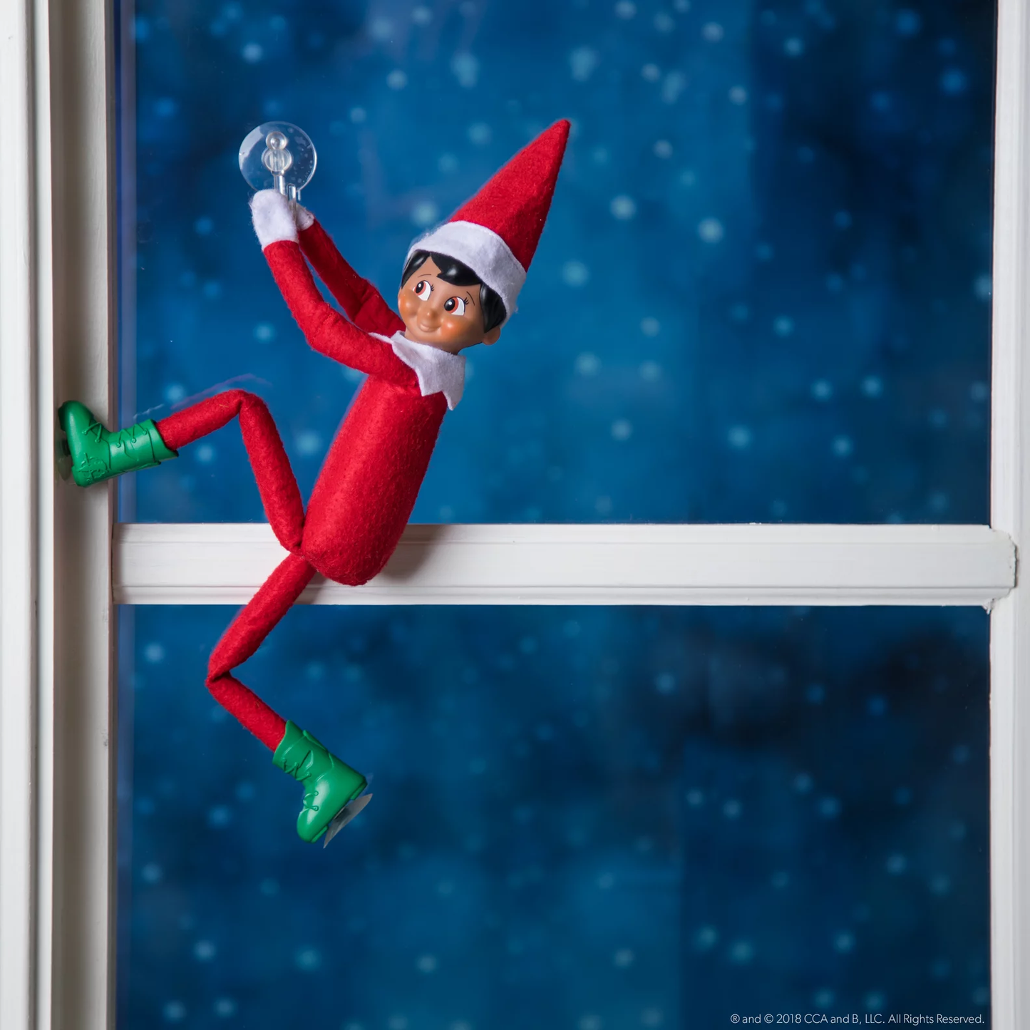 Elf On The Shelf Boy with Brown Eyes