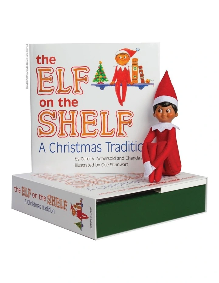 Elf On The Shelf Boy with Brown Eyes