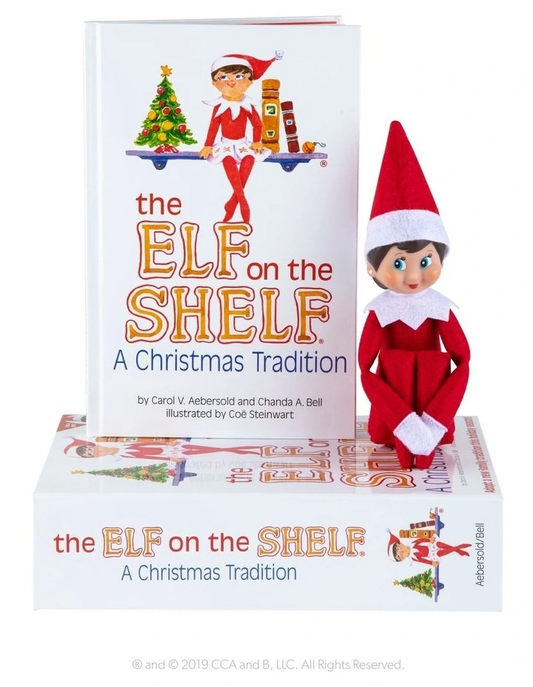 Elf On The Shelf Girl with Blue Eyes